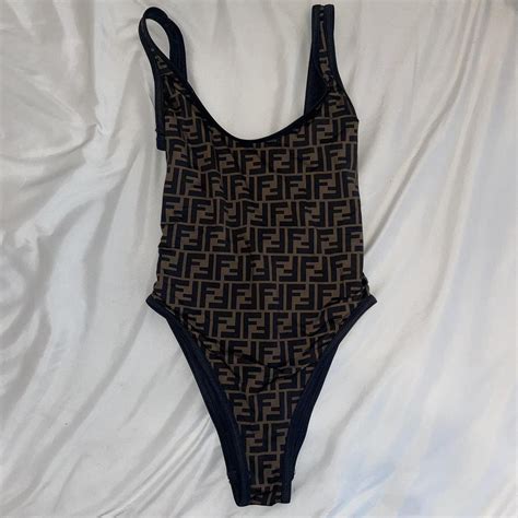 fendi fendirama|fendi fendirama one piece swimsuit.